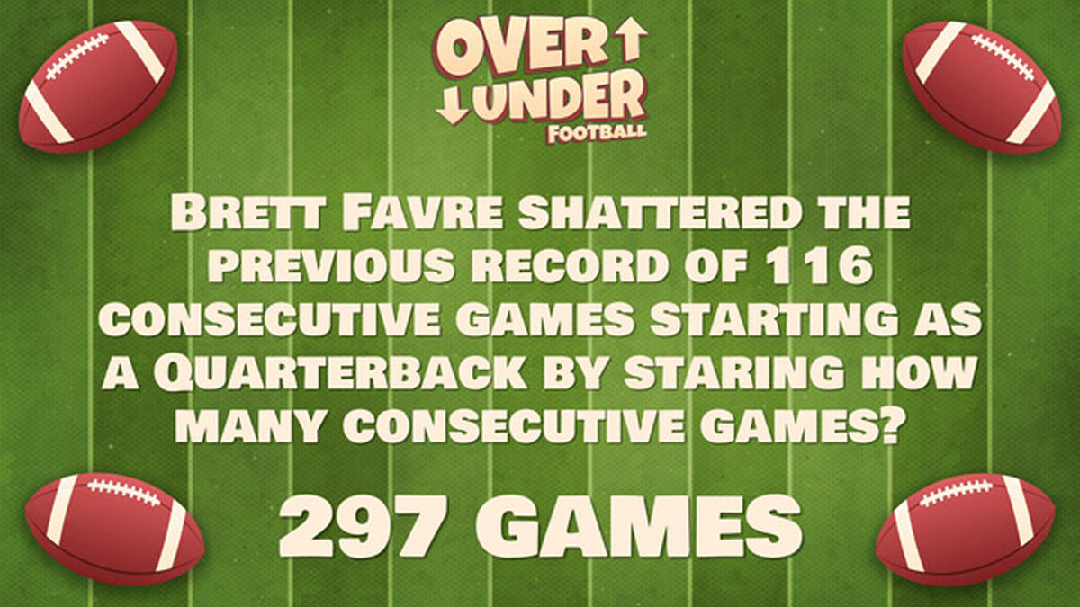 Over Under Football image number null